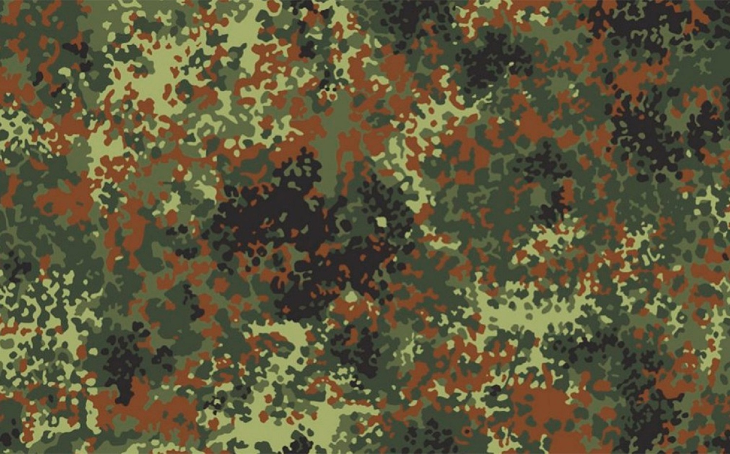 Flecktarn 5 color pattern