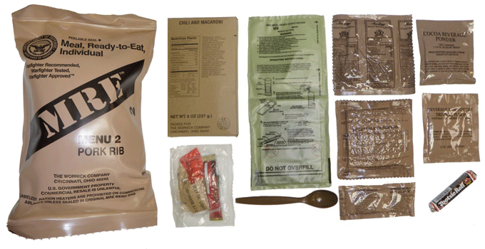 Пакет MRE на Армията на САЩ