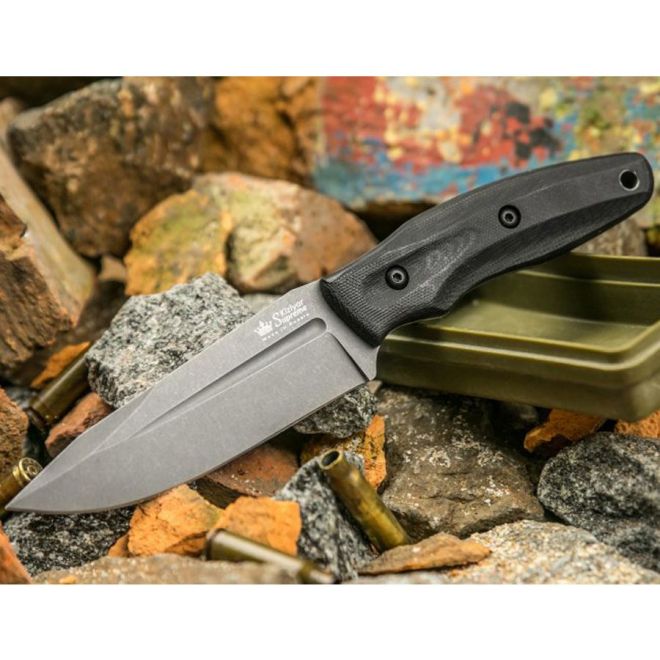 Боен нож Kizlyar CityHunter PGK TacWash Black G1 201954 4