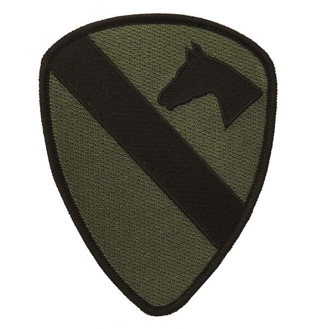 Бродирана нашивка US Army 1st Cavalry Division 206855