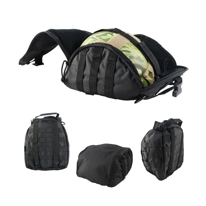 Чанта за тактическа каска KOMBAT Tactical Black 208252 1
