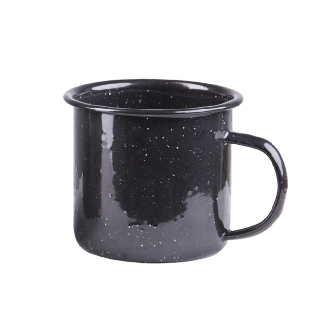 Черно емайлирано къмпинг канче Miltec 350 ML 205462 1