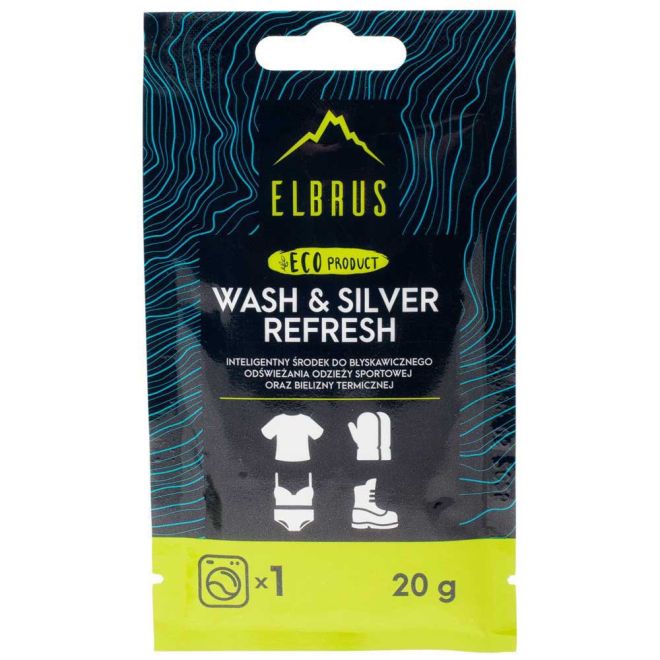 Еко антибактериален препарат за пране Elbrus Silver 20G 206047