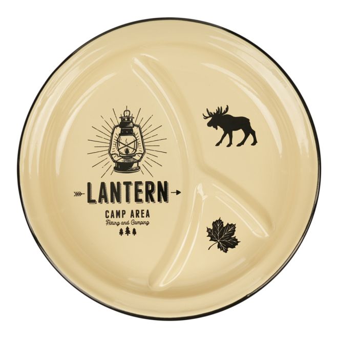 Емайлирана къмпинг чиния с отделения Lantern 205458 1