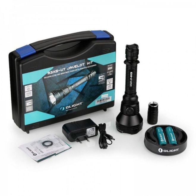 Фенер Olight M3XS-UT Javelot 1200lm в комплект с батерии и зарядно 202714 9