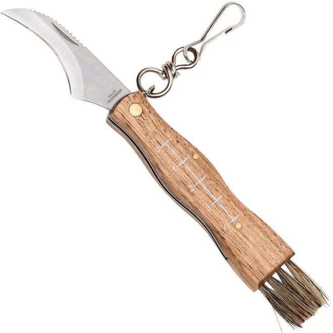 Гъбарски джобен нож Haller Zebrano Wood 205768