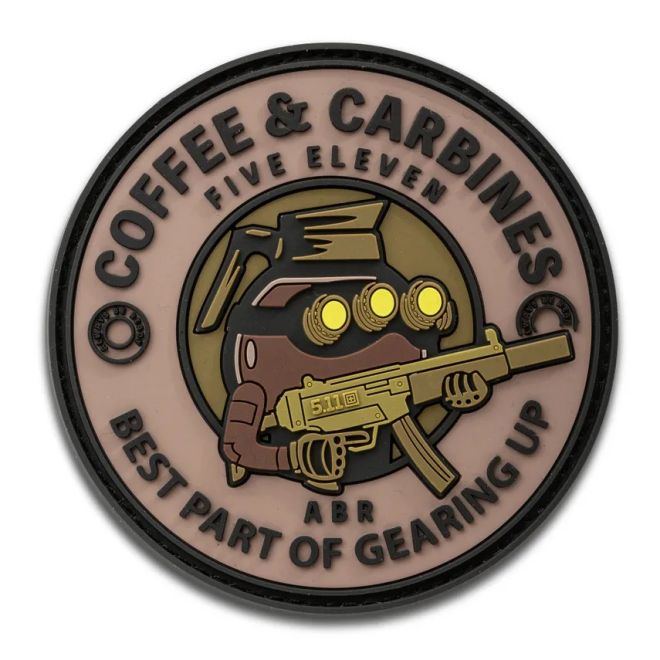 Гумена нашивка 5.11 Coffee &amp; Carabines 206217