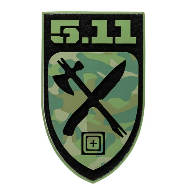 Гумена нашивка 5.11 Tactical CAMO CAMPER 206051