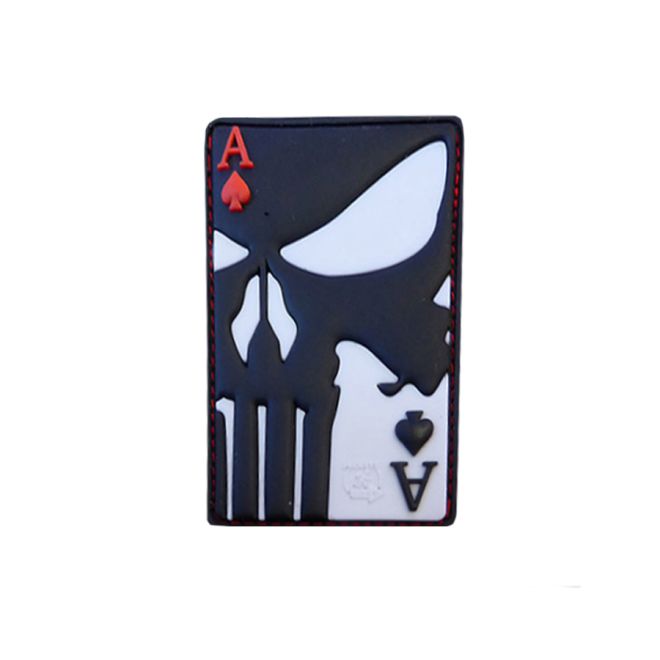 Гумена нашивка Punisher Ace of Spades 202760 2