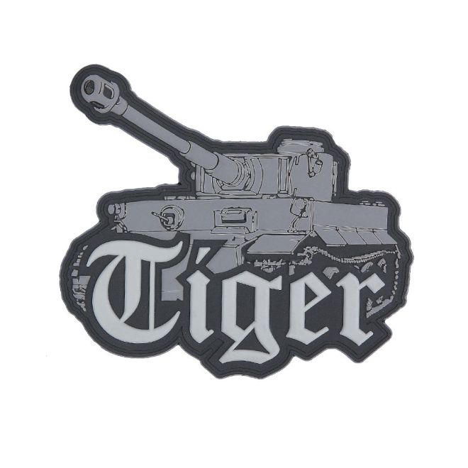 Гумена нашивка Tiger tank 3D 204480