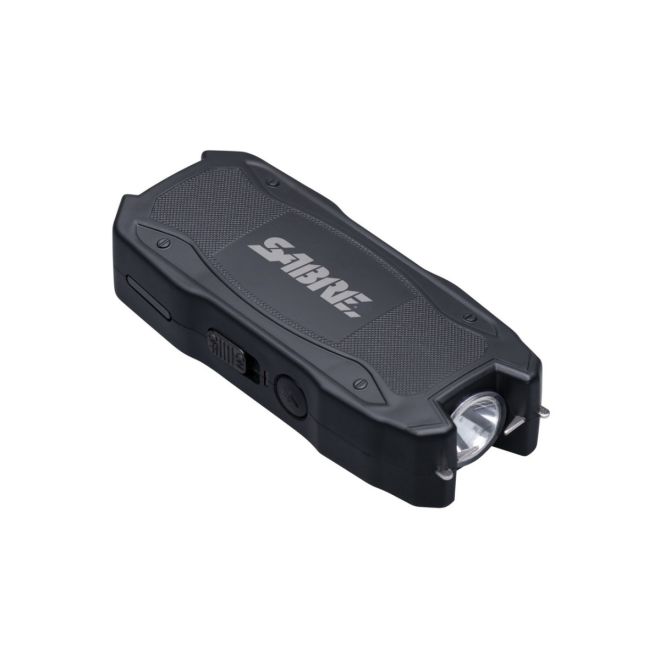 Компактен електрошок с фенер Sabre Black Wasp 1.552 µC 207811 1