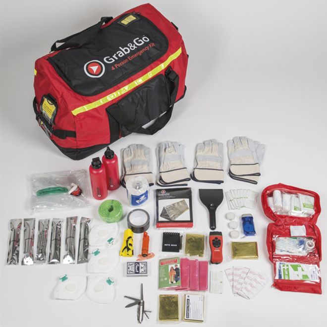Комплект за спешни случаи GRAB&amp;GO 4 Person 202389