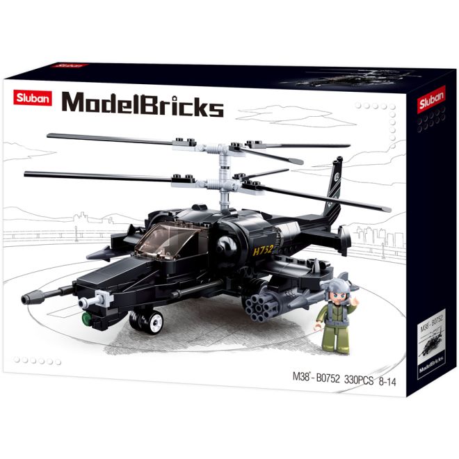 Конструктор Sluban Combat Helicopter 205636 2