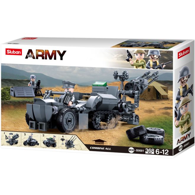 Конструктор Sluban German army 4 in 1 204712 2