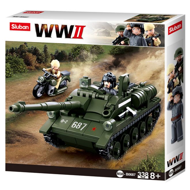 Конструктор Sluban Russian Tank Destroyer 204713 2