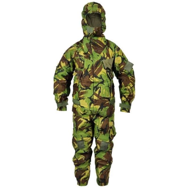 Костюм за химическа защита на британската армия NBC MK4 – Woodland DPM Camo 207130 1