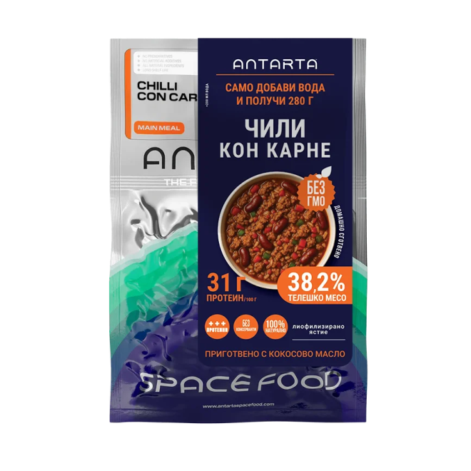 Лиофилизирана храна АНТАРТА - чили кон карне 207752 1