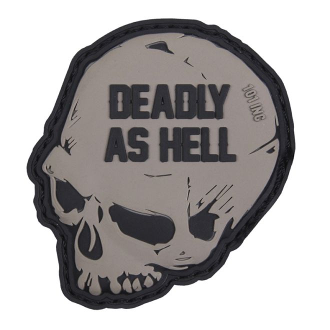 Нашивка Deadly as hell 203505