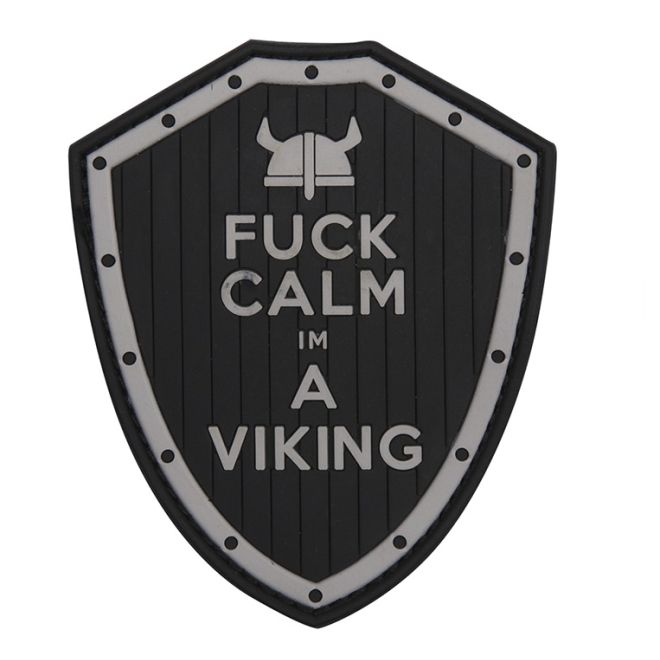 Нашивка Fuck Calm I`m a Viking 203495 