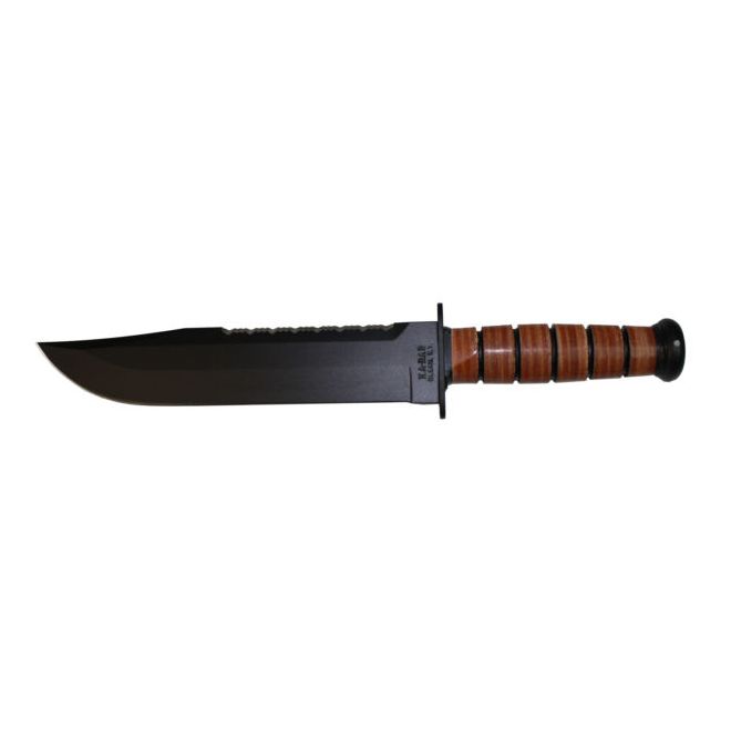 Нож Ka-Bar 2217 Leather Handled Big Brother 201139 1