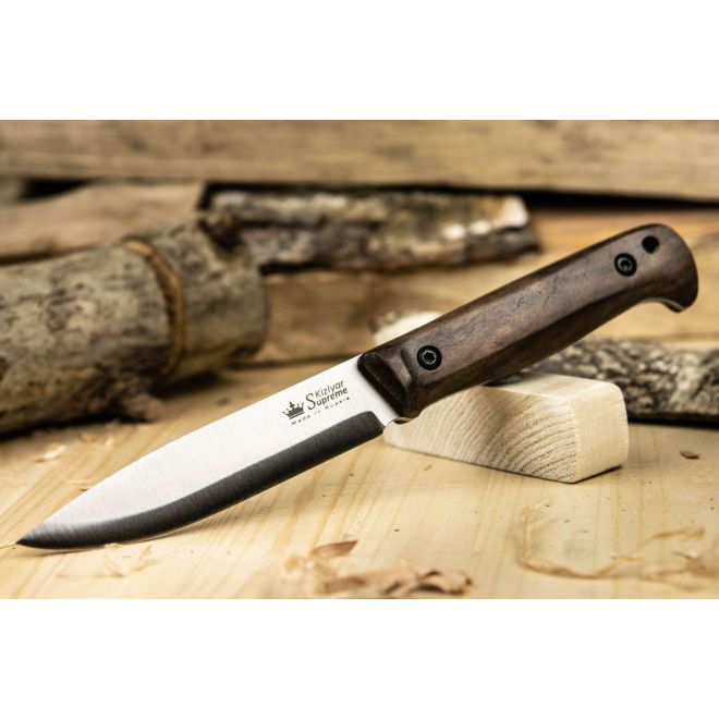Нож Kizlyar Forester N690 Scandi StoneWash Oak 203801 4
