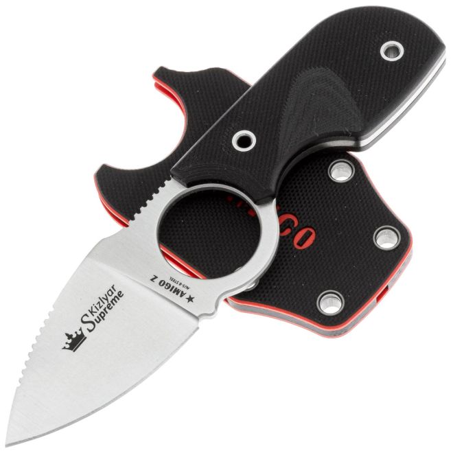 Нож за врат Kizlyar Amigo Z AUS-8 S Black 206995 1