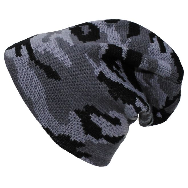 Плетена зимна шапка Urban Camo 203912