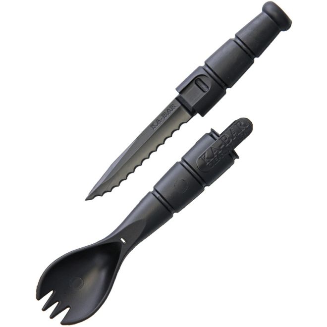 Прибор с нож Ka-Bar Tactical Spork 204531 1
