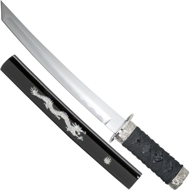 Самурайски кинжал танто Silver Dragon 204441 1