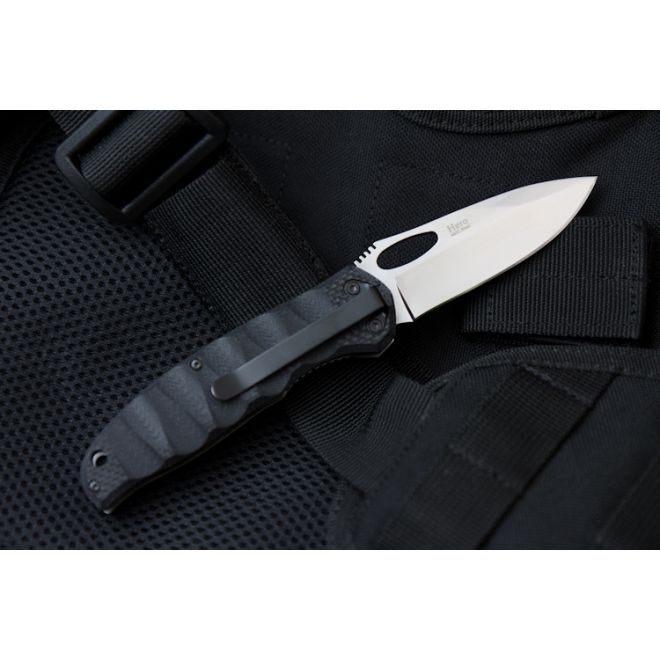 Сгъваем нож Kizlyar Hero 440C Satin 205206 1