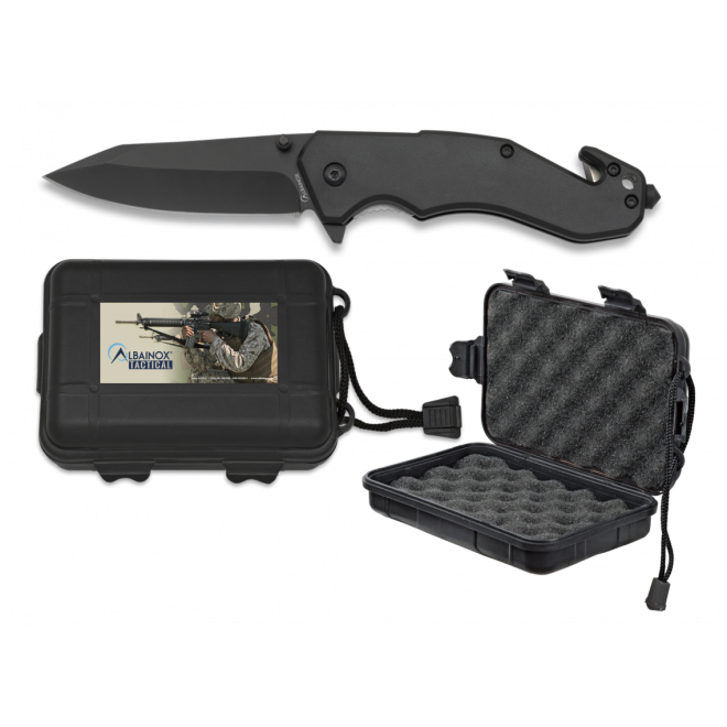 Сгъваем тактически нож Albainox Black 18577 205596 5