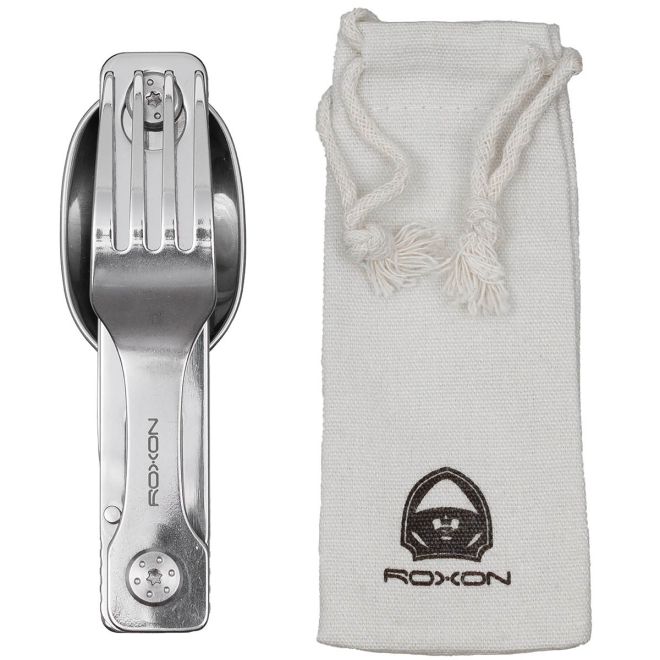 Сгъваеми къмпинг прибори за хранене ROXON C1 205432 3