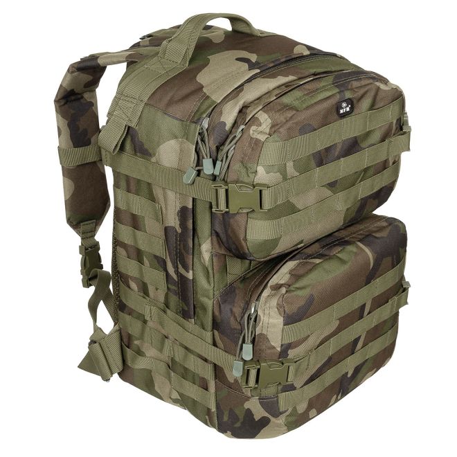Щурмова раница MFH Assault Woodland 40L 208291 1