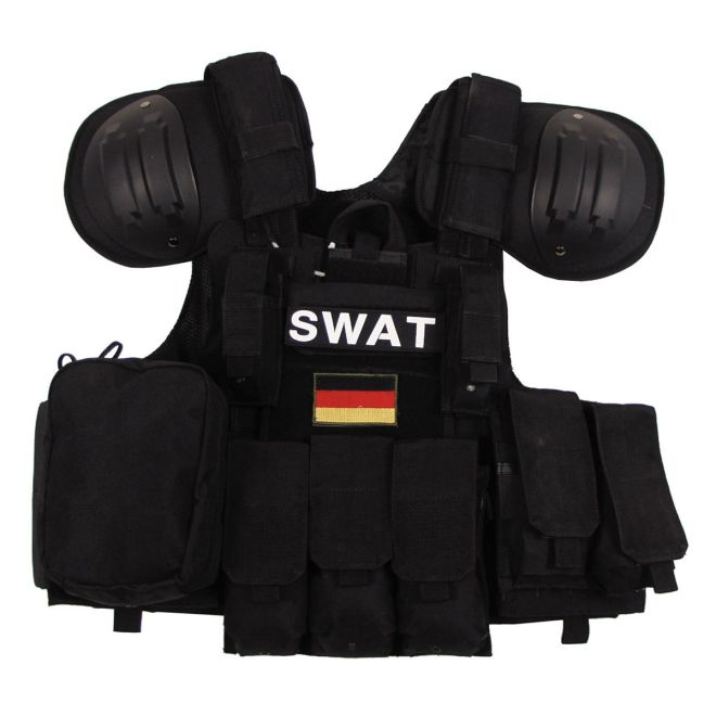 Тактическа жилетка с бързо освобождаване SWAT 203741 1