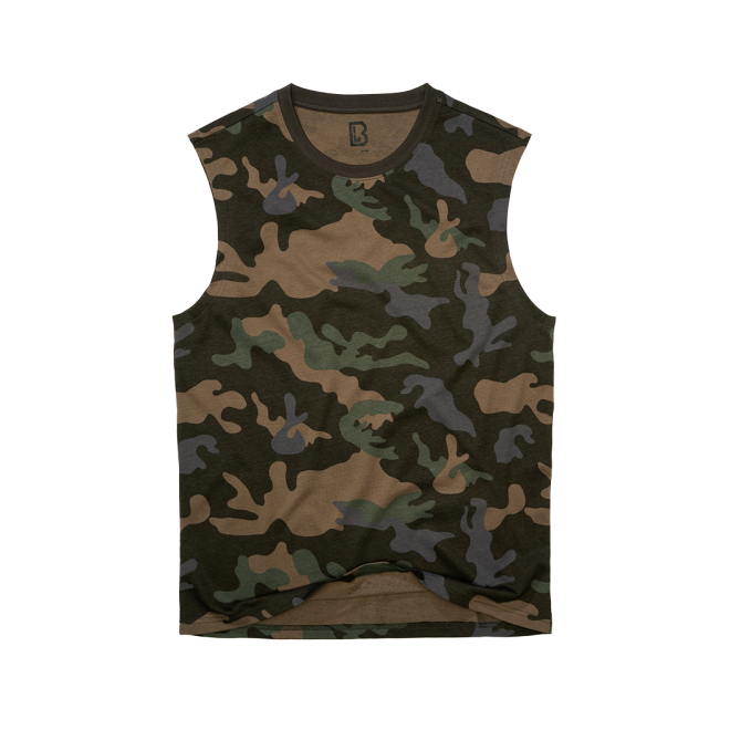 Тениска без ръкави Brandit Dark Camo 208107 1