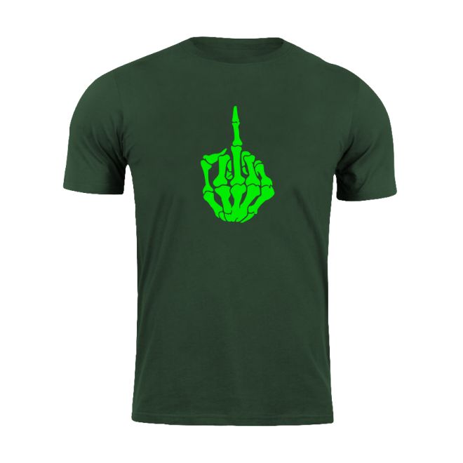 Тениска Middle Finger Glow in the dark BtGr 205970
