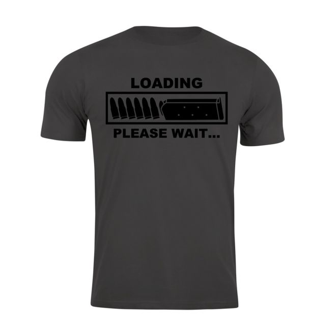 Тениска с щампа Loading Dark Steel 207653 1
