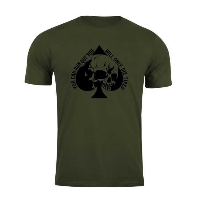 Тениска You can run... Ranger Green 206348 1