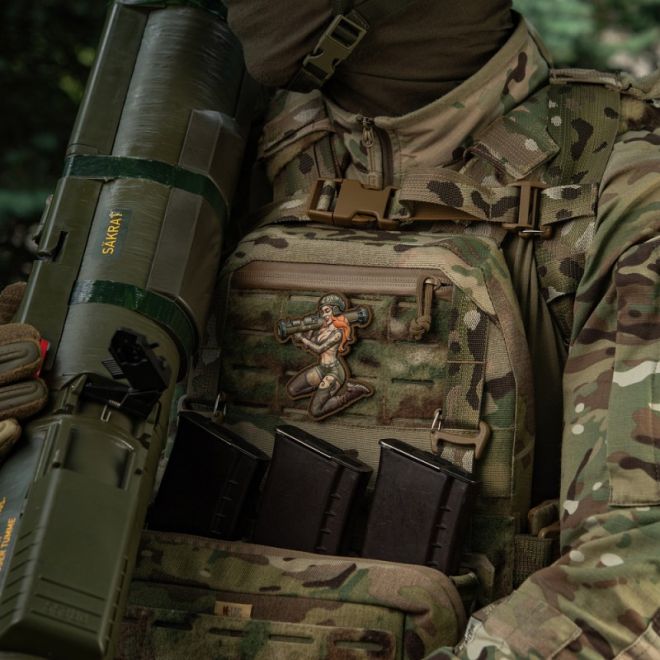 Гумена нашивка M-Tac Tactical Girl AT-4