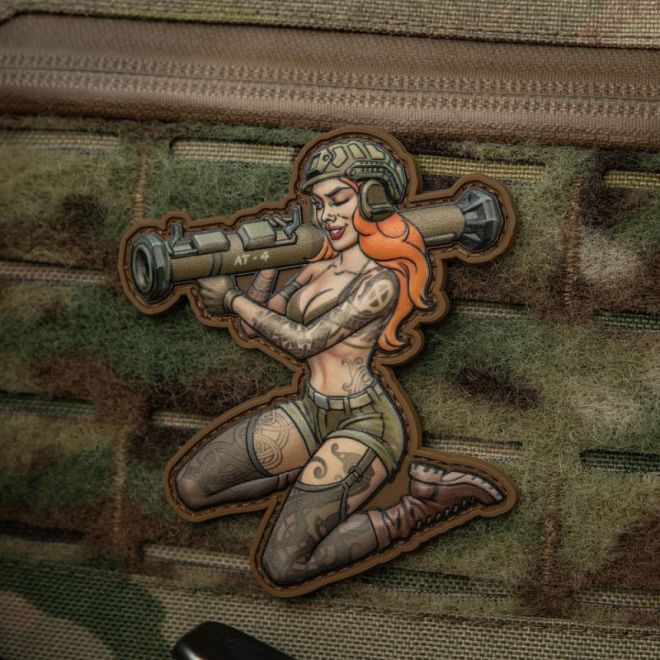 Гумена нашивка M-Tac Tactical Girl AT-4