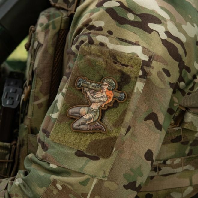 Гумена нашивка M-Tac Tactical Girl AT-4
