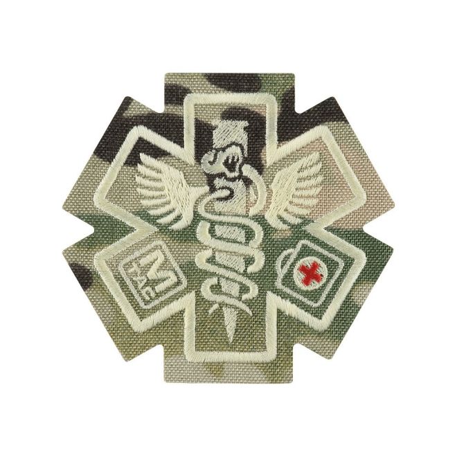 Бродирана нашивка M-Tac Paramedic Multicam 206795 1