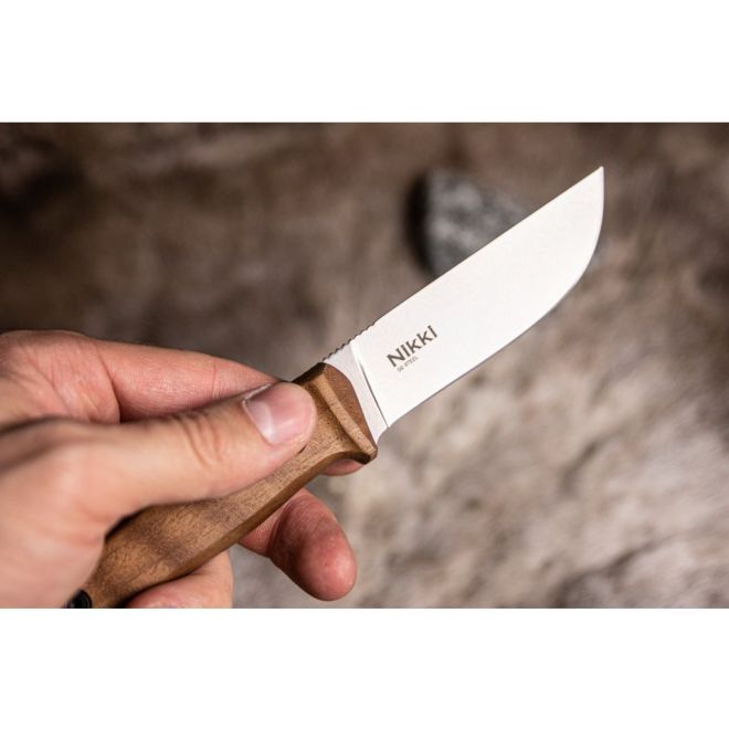 Бушкрафт нож Kizlyar Nikki D2 SW Walnut 205985 1