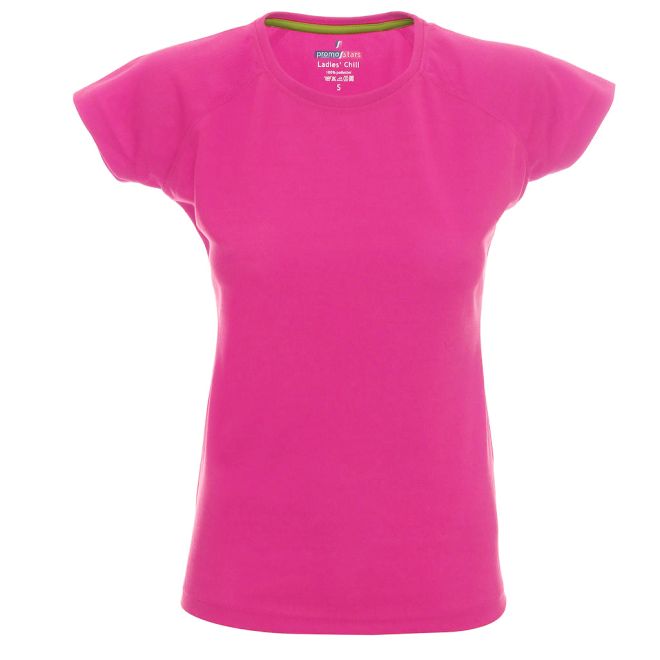 Дамска бързосъхнеща тениска CHILL Pink 206218 2