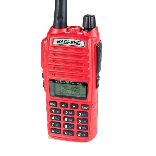 Двубандова радиостанция Baofeng UV-82 Red 8W с 128 канала 208145 1