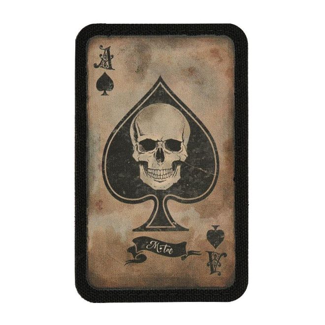 Гумена нашивка M-Tac Ace of Spades Coyote 207225 1
