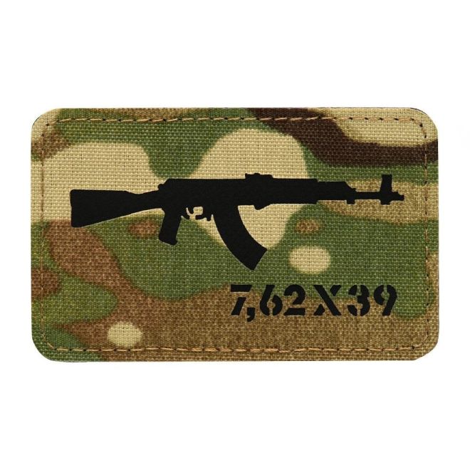 Гумена нашивка M-Tac AKM 7,62x39 Multicam Laser Cut 207220 1