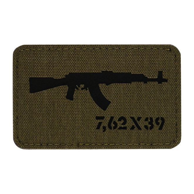 Гумена нашивка M-Tac AKM 7,62x39 Ranger Green Laser Cut 207221 1