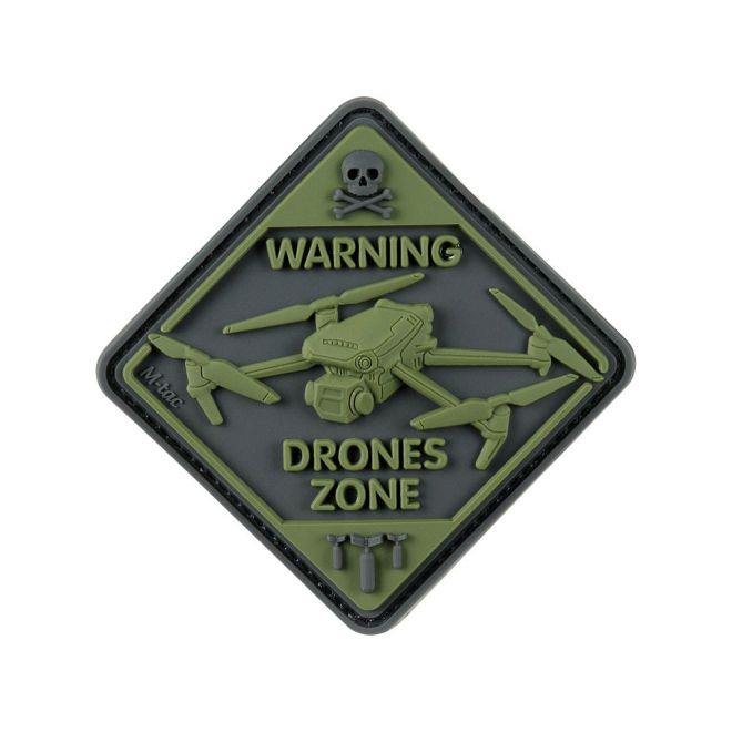 Гумена нашивка M-Tac Drone Zone Olive 207218 1