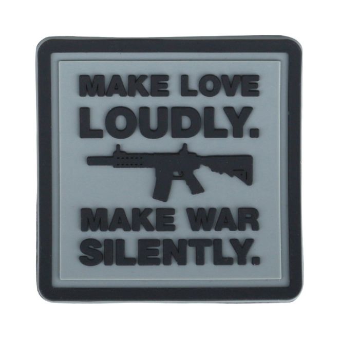 Гумена нашивка Make Love Loudly 202419